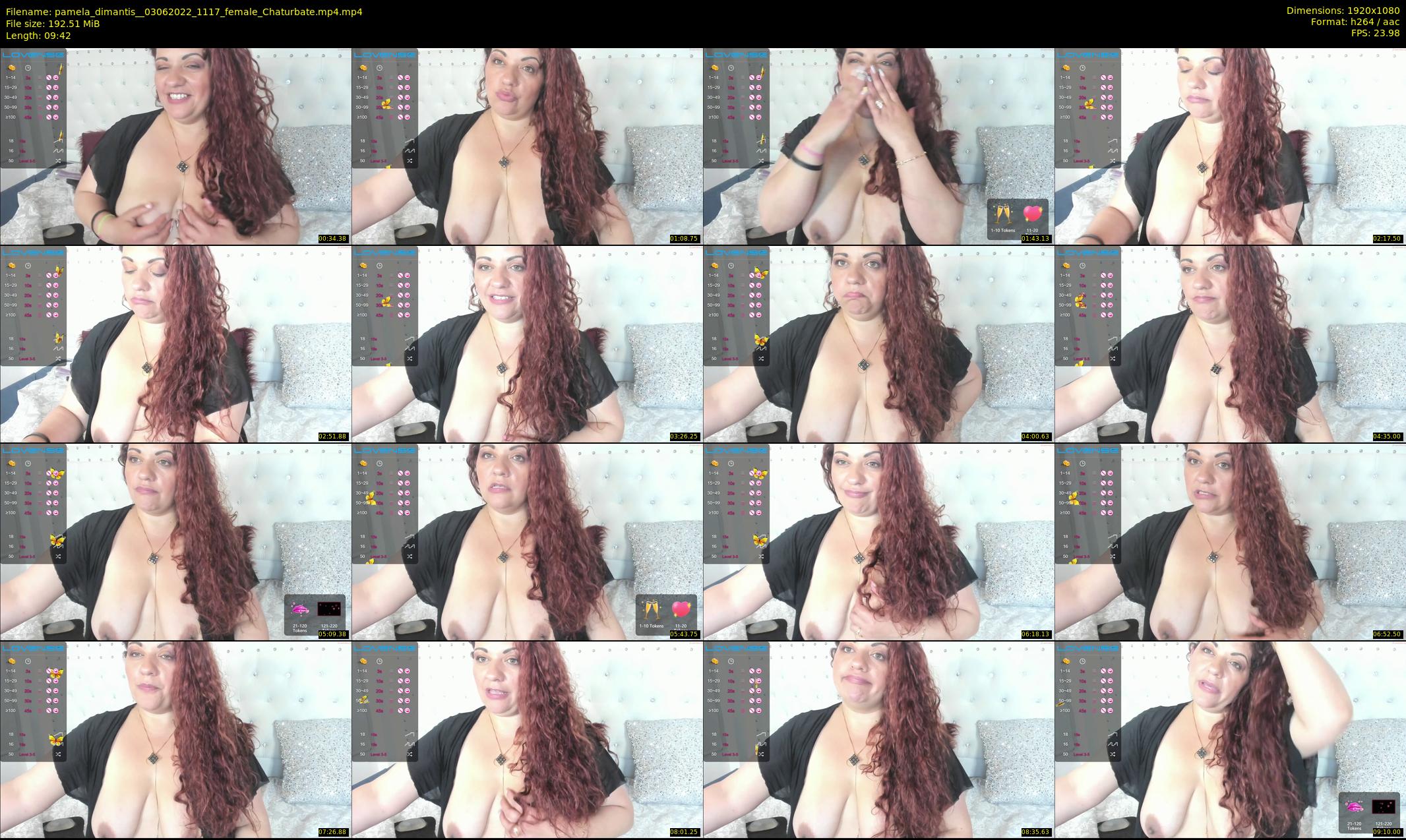 pamela_dimantis_ — 10 minute Chaturbate female cam show recording, 1080p, Jun 3, 2022