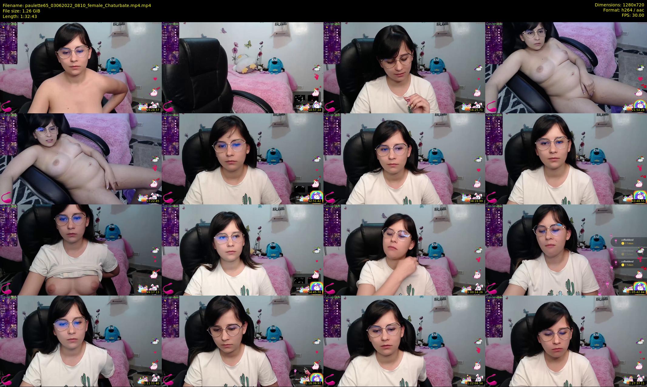 paulette65 — 93 minute Chaturbate female cam show recording, 720p, Jun 3, 2022