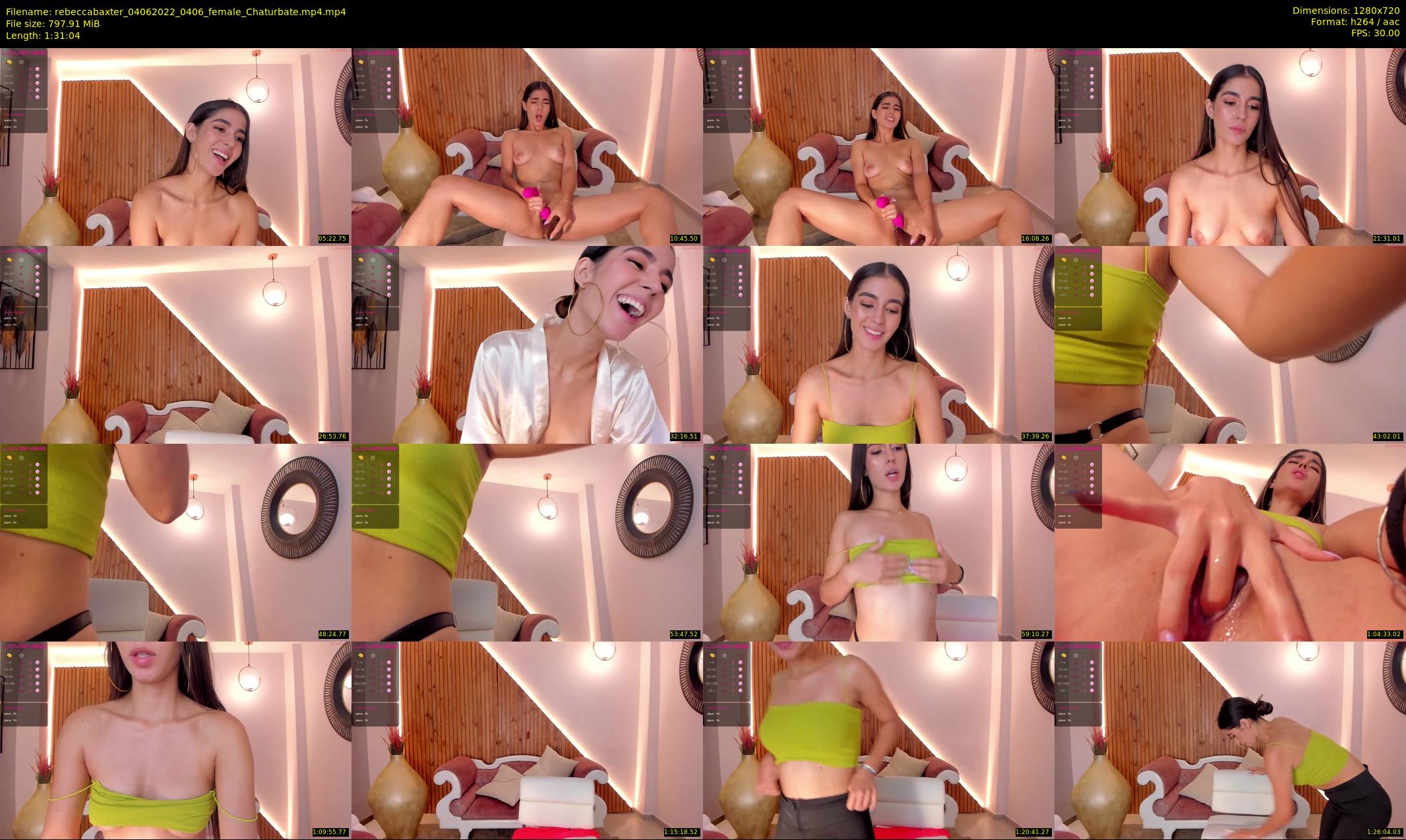 rebeccabaxter — 92 minute Chaturbate female cam show recording, 720p, Jun 4, 2022