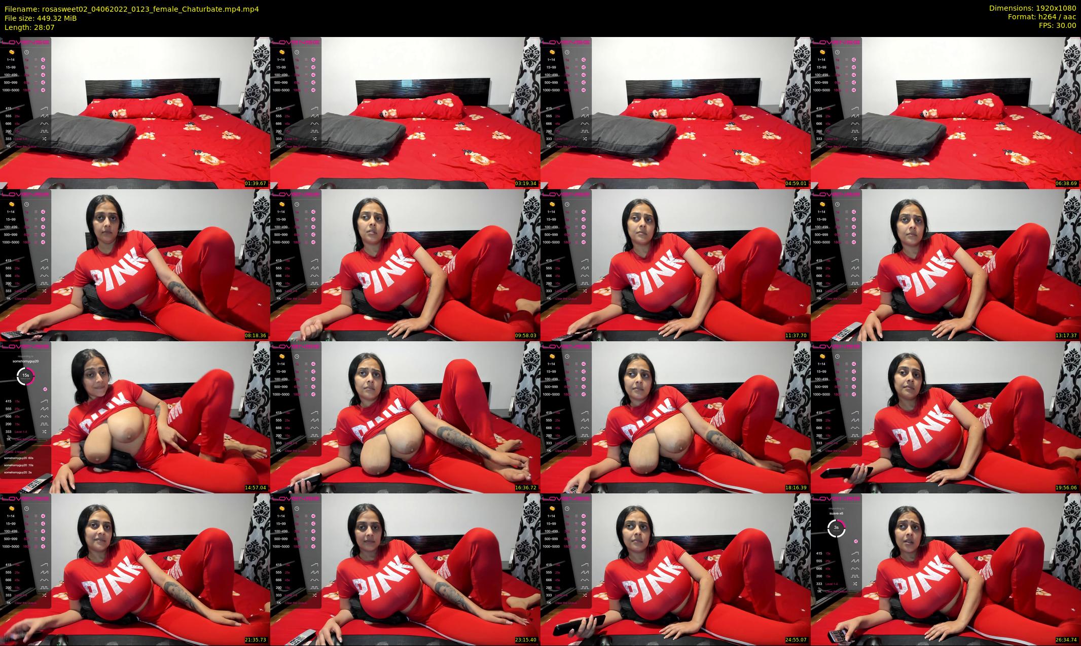 rosasweet02 — 29 minute Chaturbate female cam show recording, 1080p, Jun 4, 2022