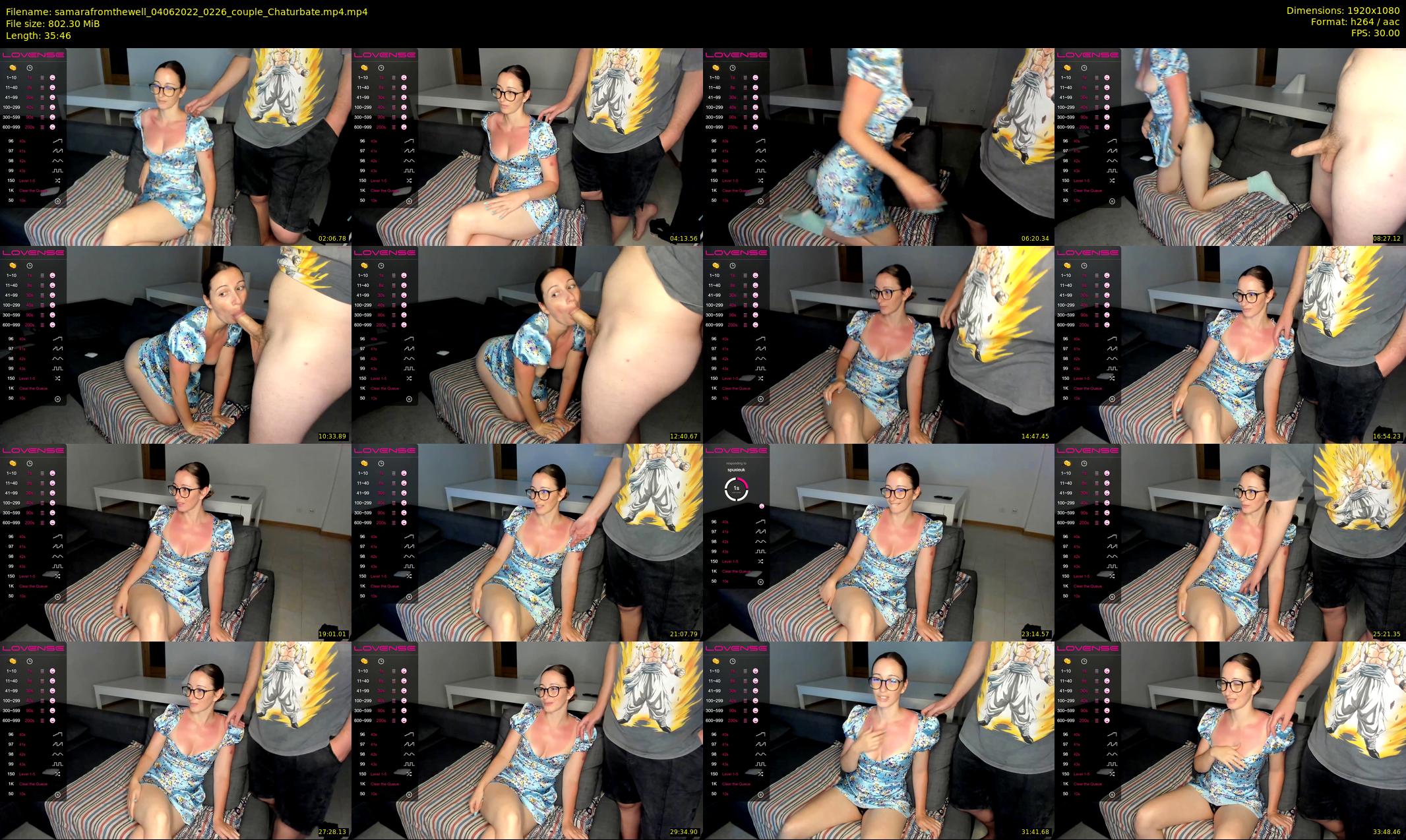samarafromthewell — 36 minute Chaturbate female cam show recording, 1080p, Jun 4, 2022