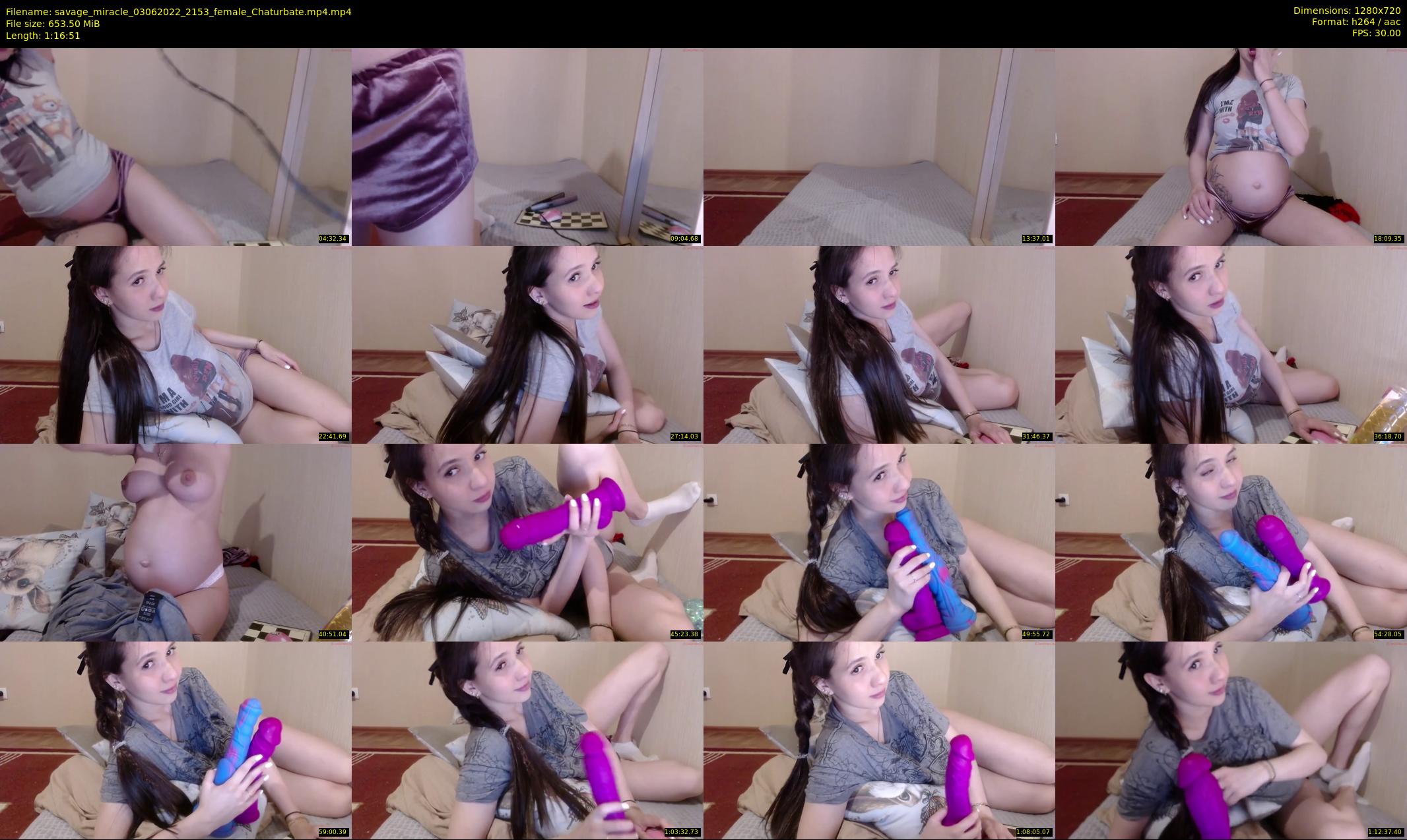 savage_miracle — 77 minute Chaturbate female cam show recording, 720p, Jun 3, 2022