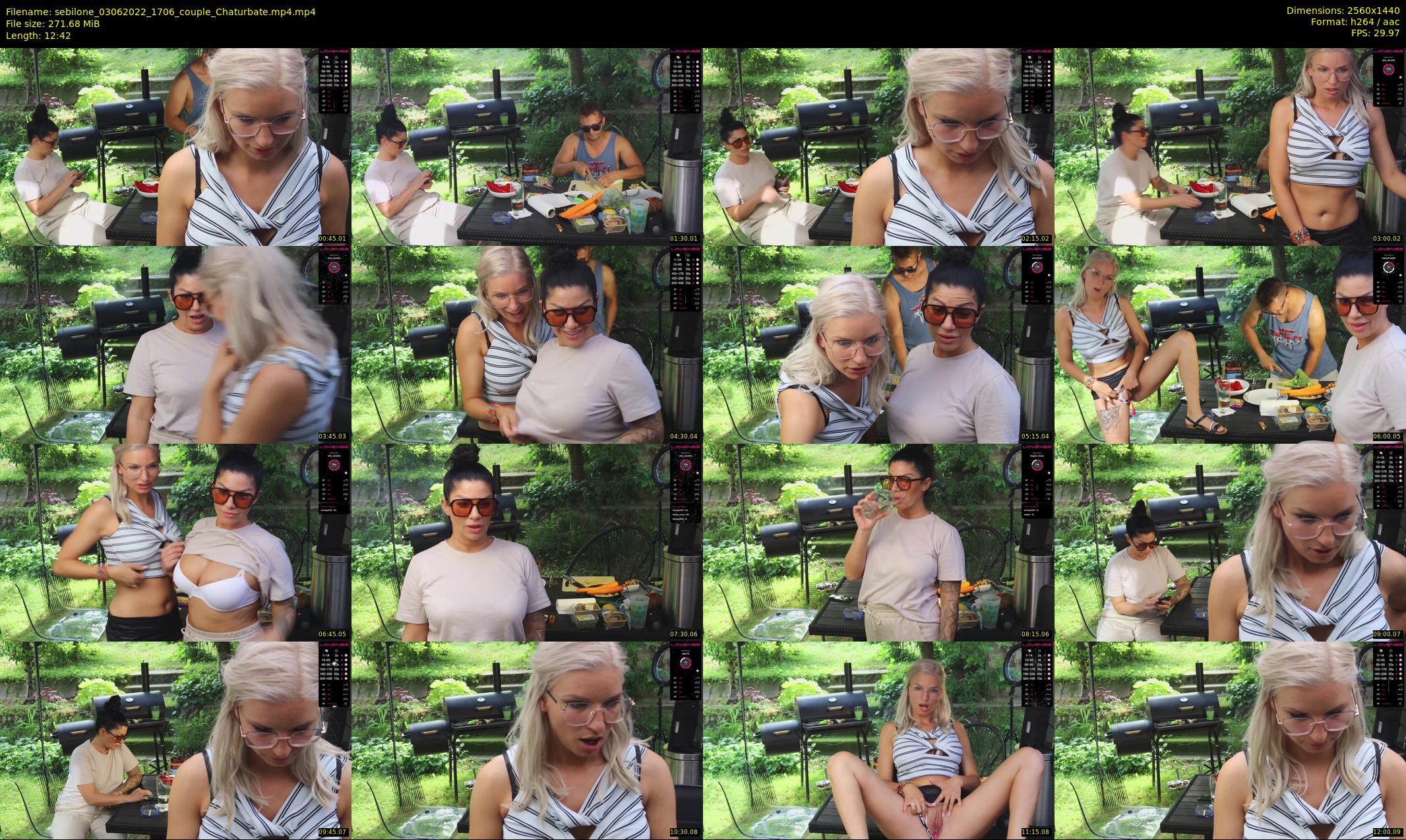 sebilone — 13 minute Chaturbate couple cam show recording, 1080p, Jun 3, 2022