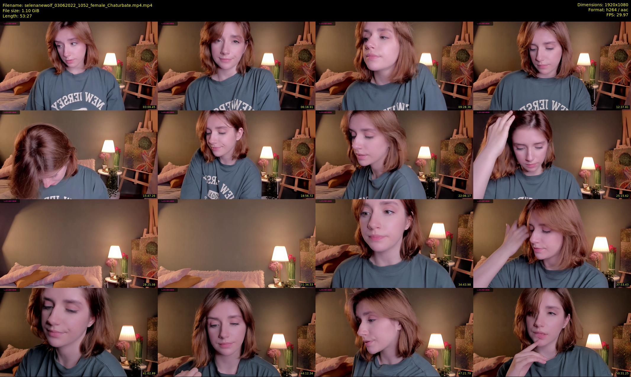 selenanewolf — 54 minute Chaturbate couple cam show recording, 1080p, Jun 3, 2022