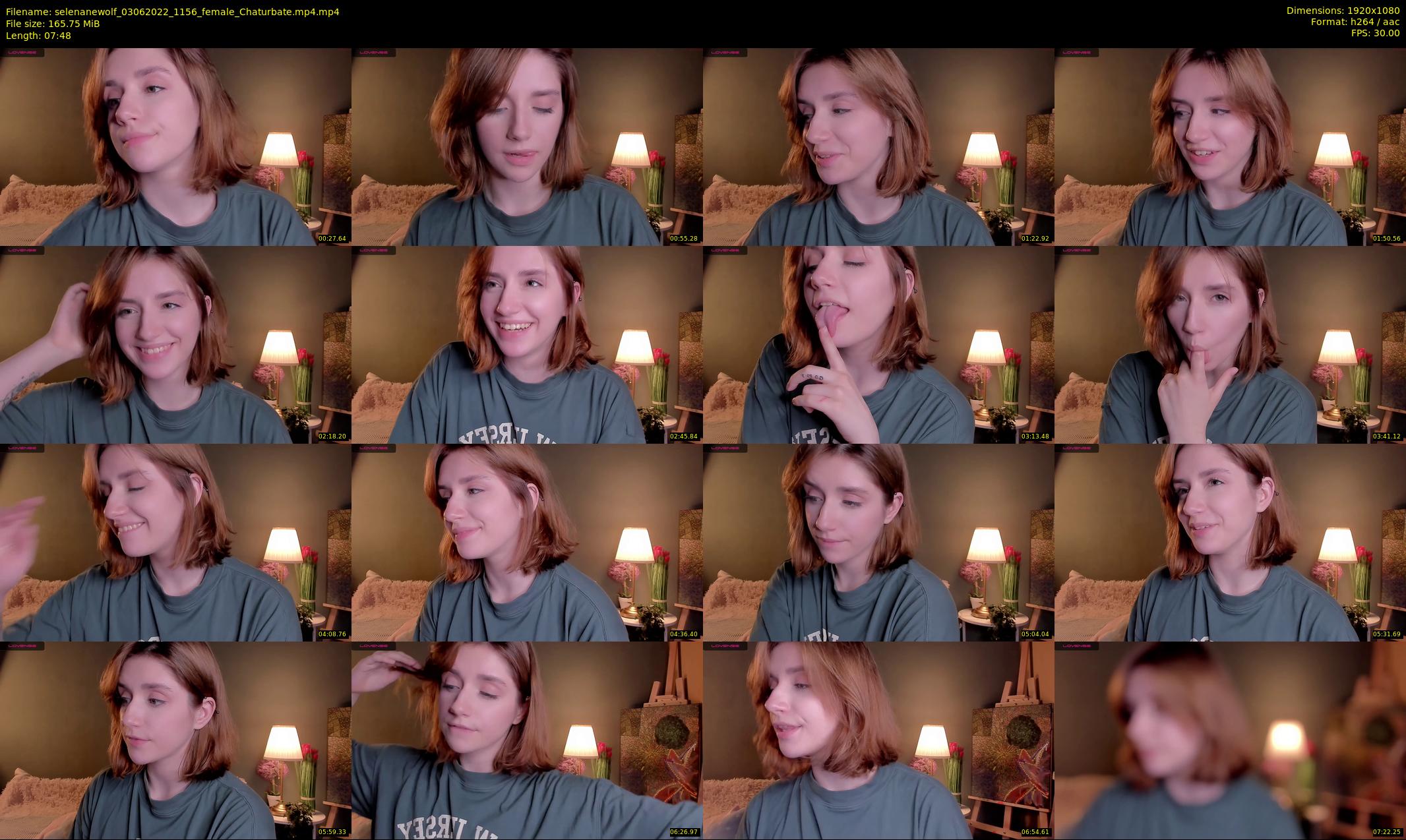 selenanewolf — 8 minute Chaturbate couple cam show recording, 1080p, Jun 3, 2022