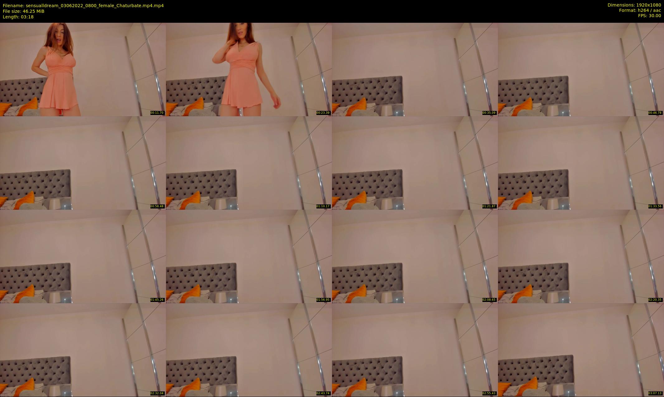 sensualldream — 4 minute Chaturbate female cam show recording, 1080p, Jun 3, 2022