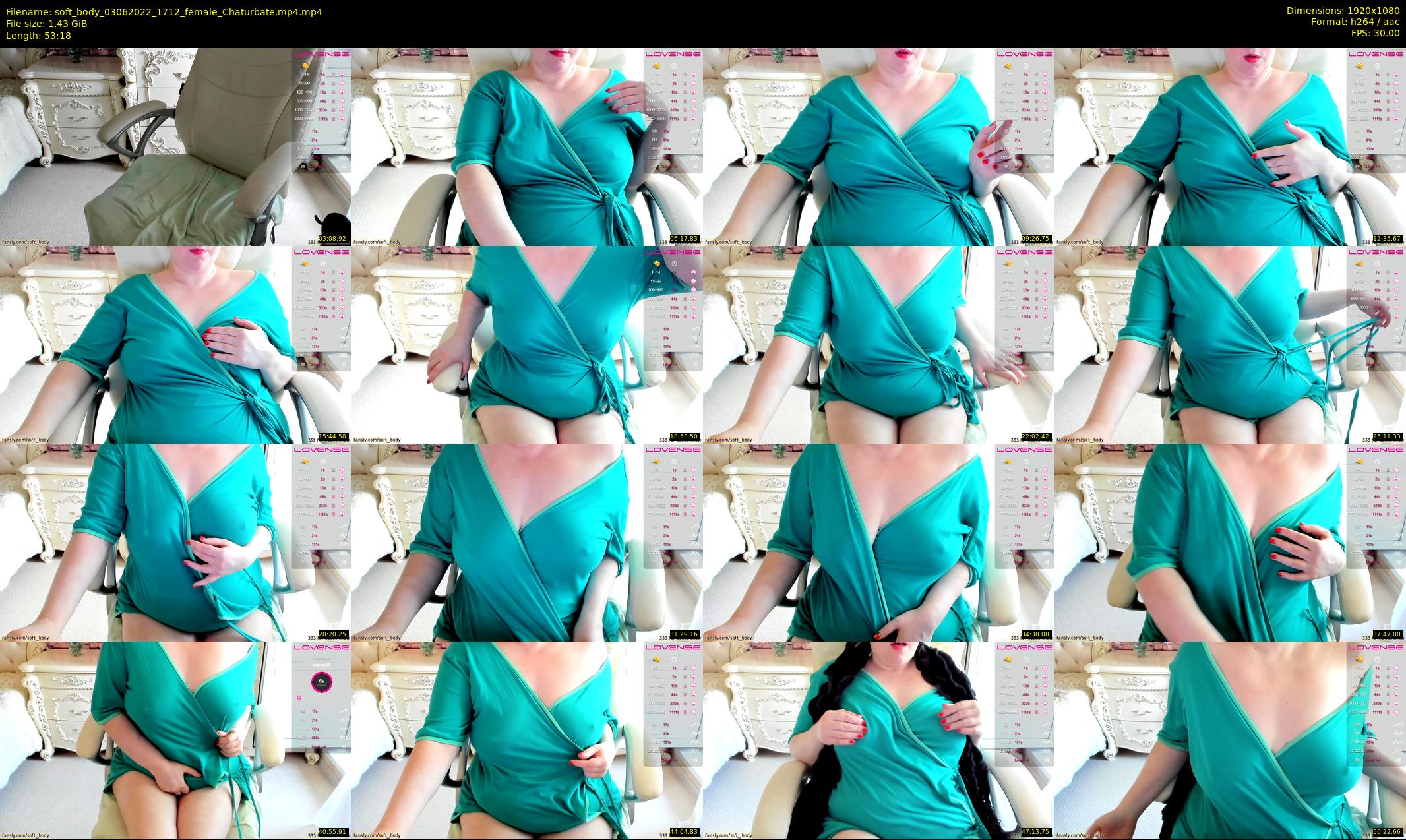 soft_body — 54 minute Chaturbate female cam show recording, 1080p, Jun 3, 2022