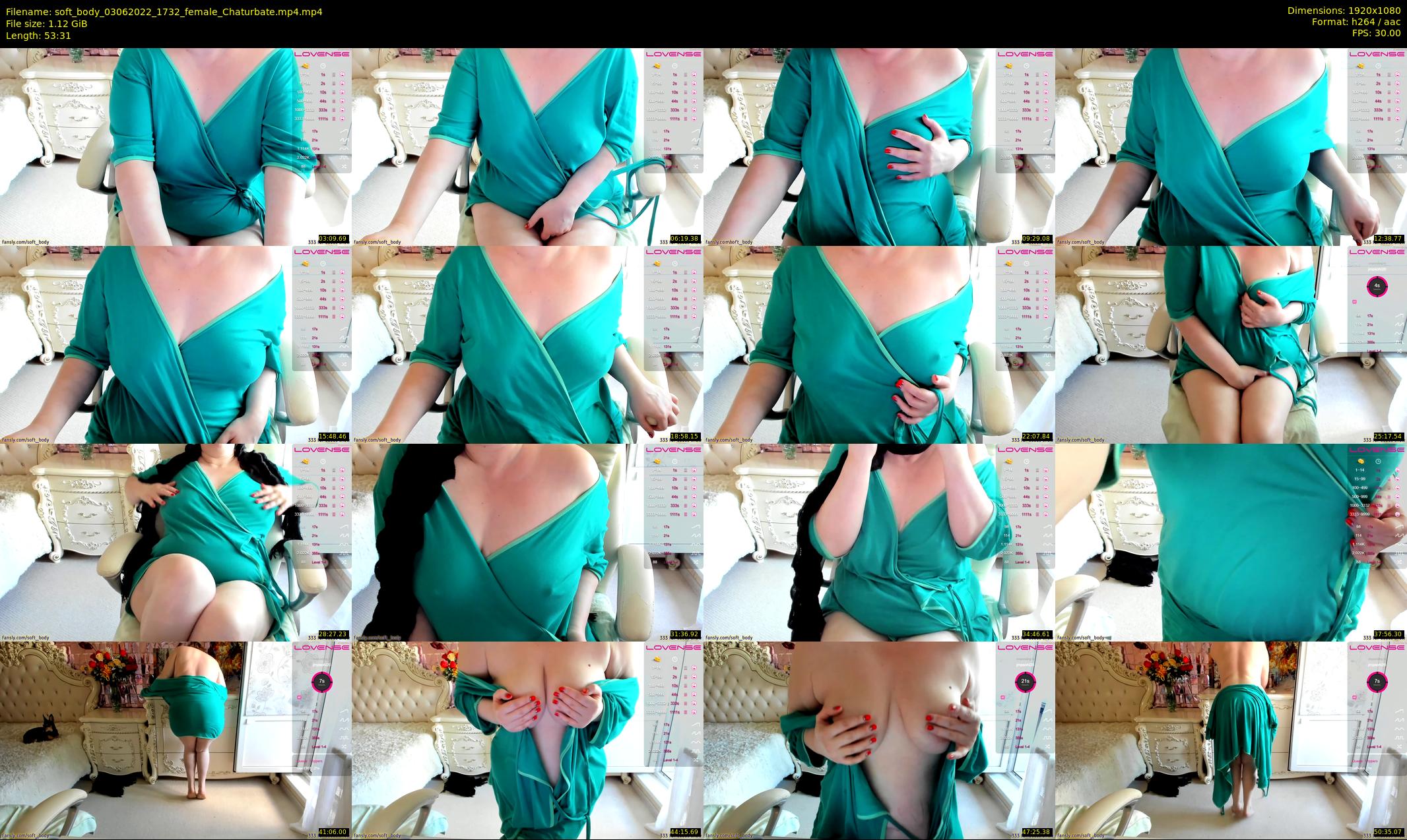 soft_body — 54 minute Chaturbate female cam show recording, 1080p, Jun 3, 2022