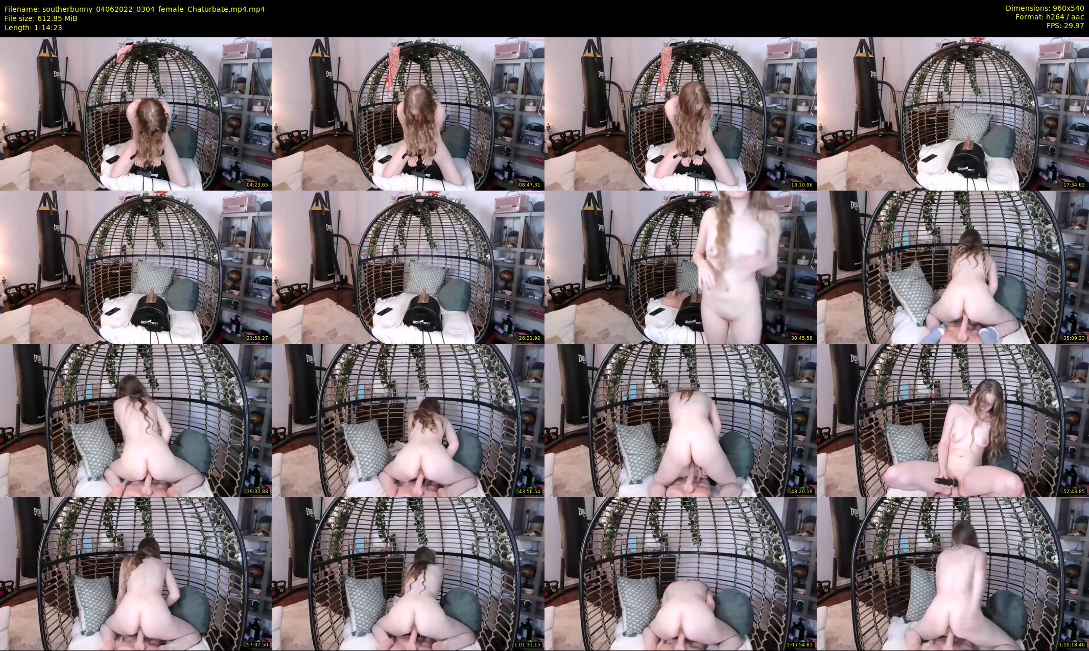 southerbunny — 75 minute Chaturbate female cam show recording, 480p, Jun 4, 2022