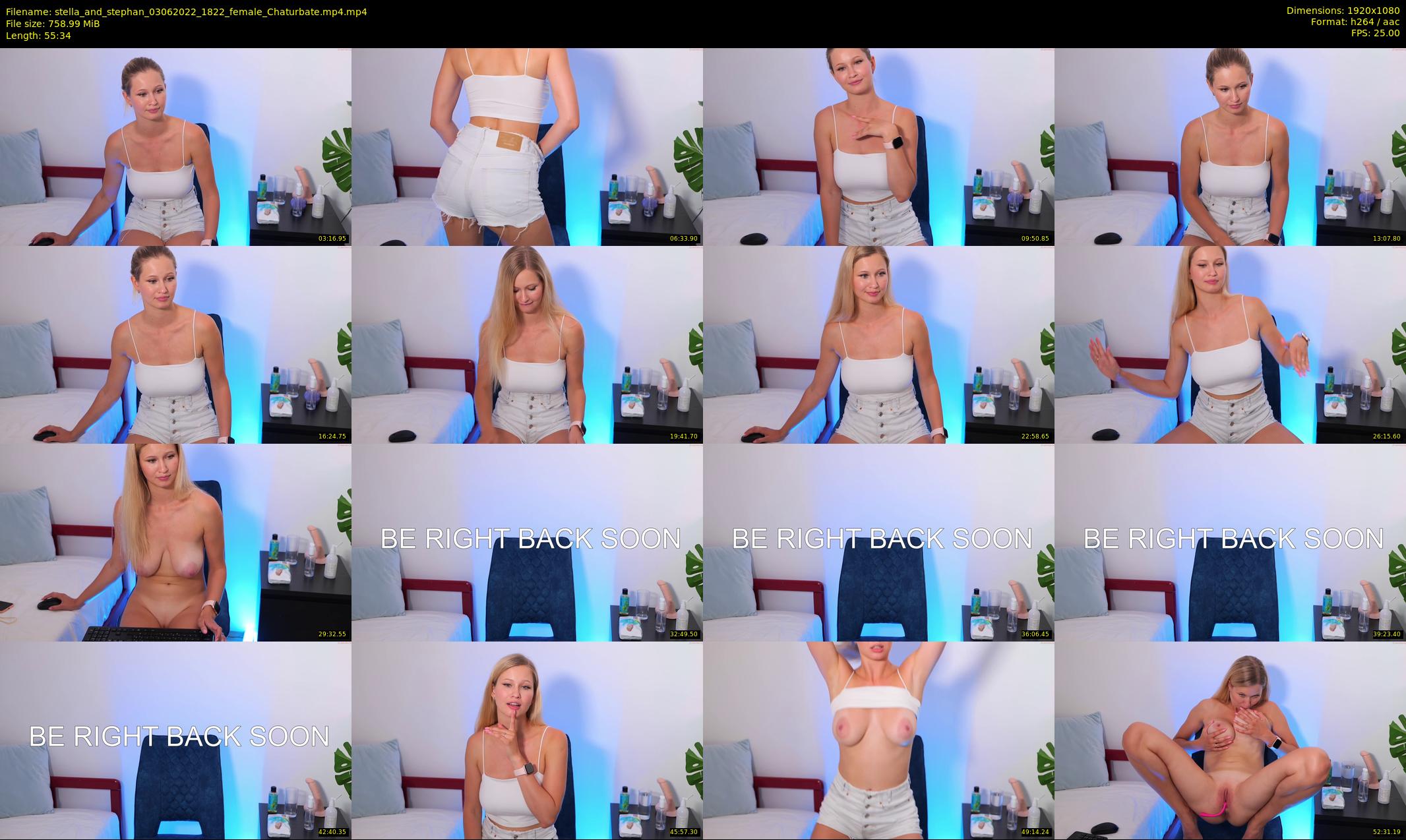 stella_and_stephan — 56 minute Chaturbate couple cam show recording, 1080p, Jun 3, 2022