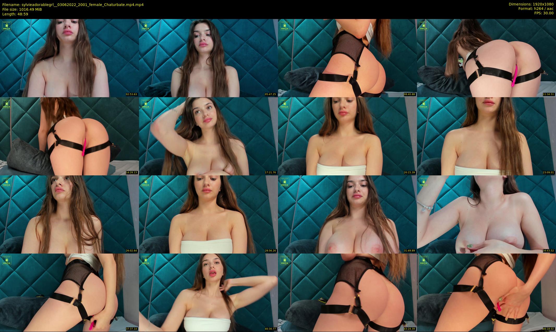 sylvieadorablegrl_ — 49 minute Chaturbate female cam show recording, 1080p, Jun 3, 2022
