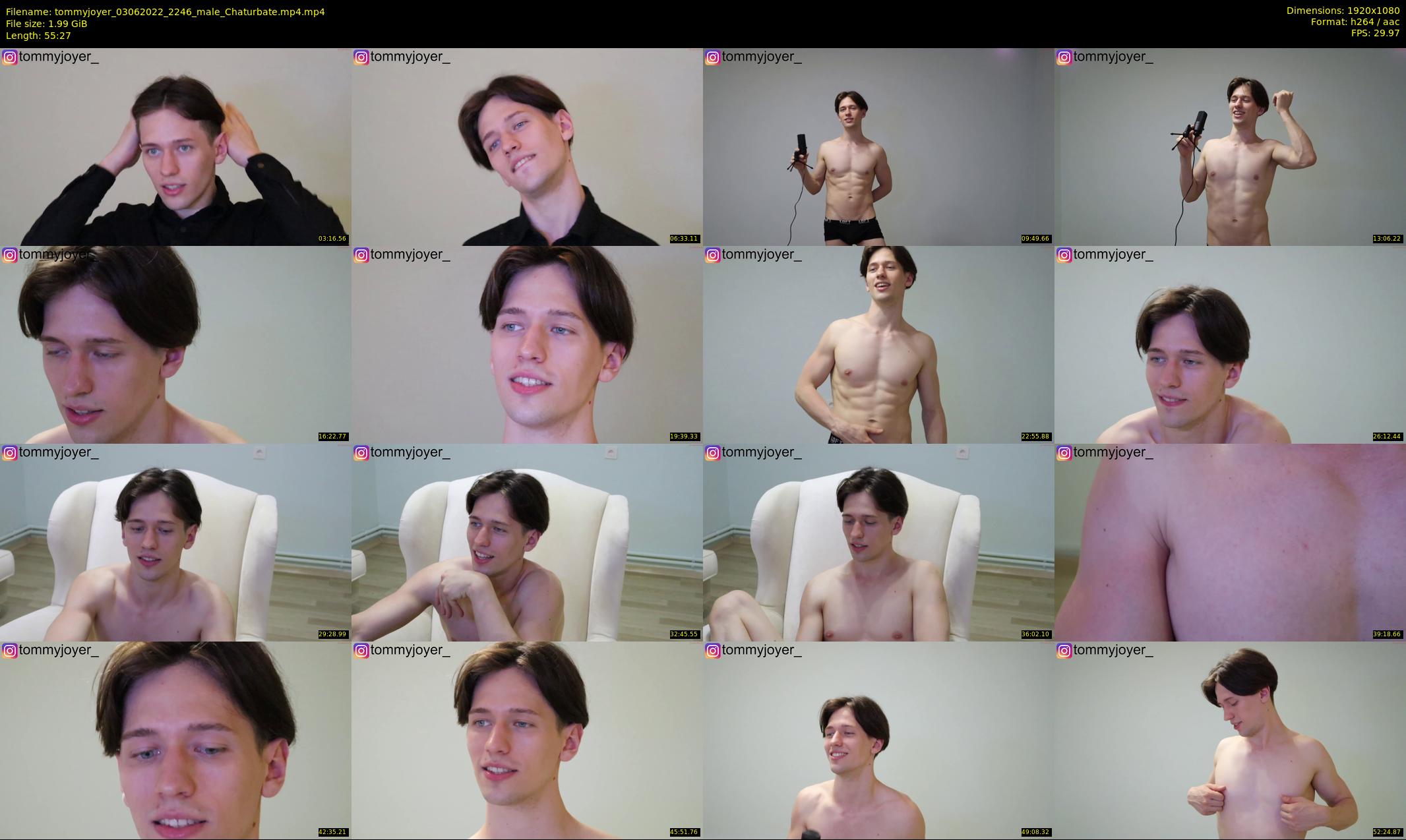 tommyjoyer — 56 minute Chaturbate male cam show recording, 1080p, Jun 3, 2022