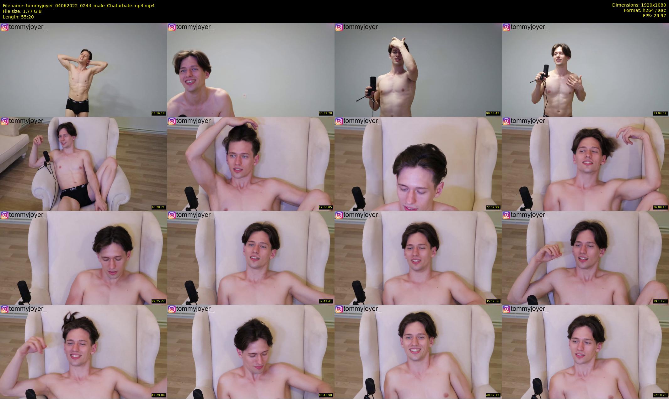 tommyjoyer — 56 minute Chaturbate male cam show recording, 1080p, Jun 4, 2022