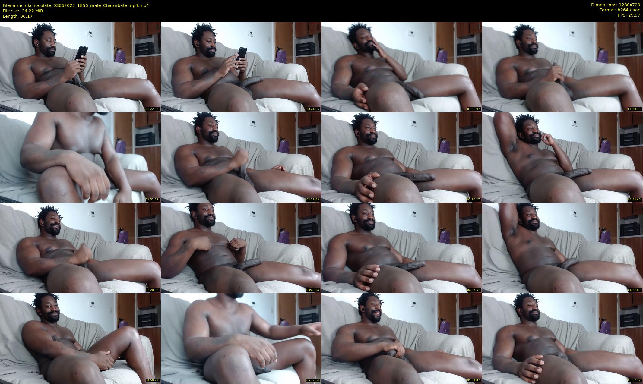 ukchocolate — 7 minute Chaturbate male cam show recording, 720p, Jun 3, 2022