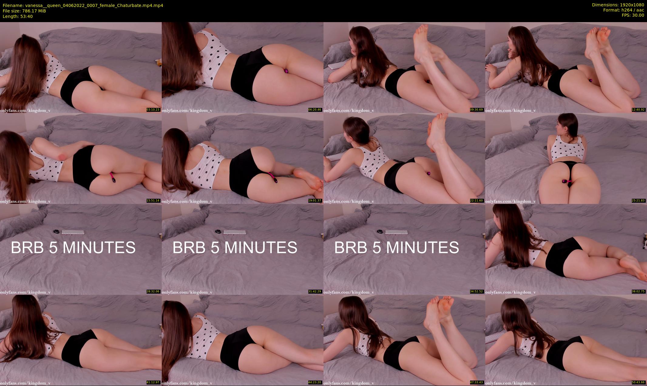 vanessa__queen — 54 minute Chaturbate female cam show recording, 1080p, Jun 4, 2022