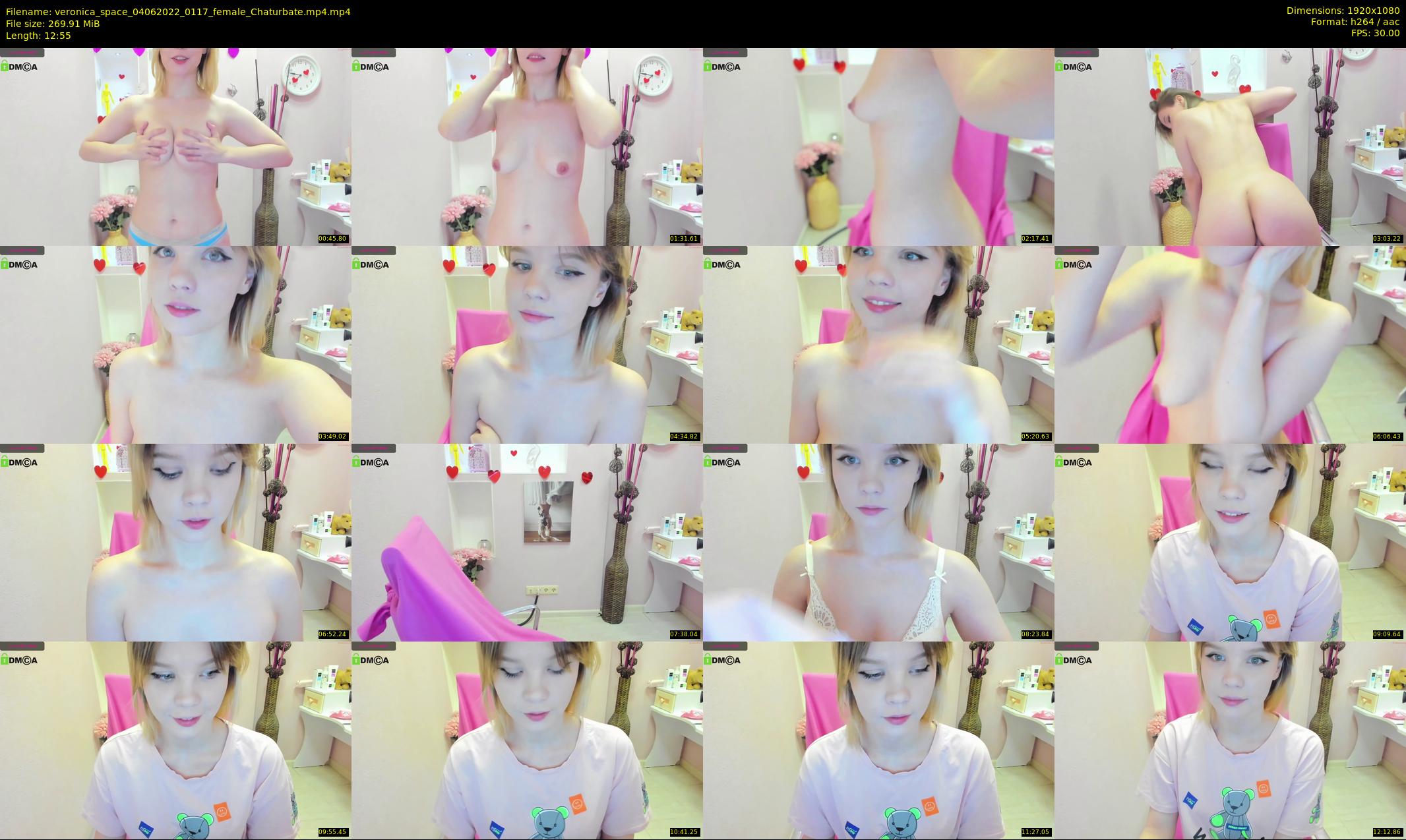 veronica_space — 13 minute Chaturbate female cam show recording, 1080p, Jun 4, 2022