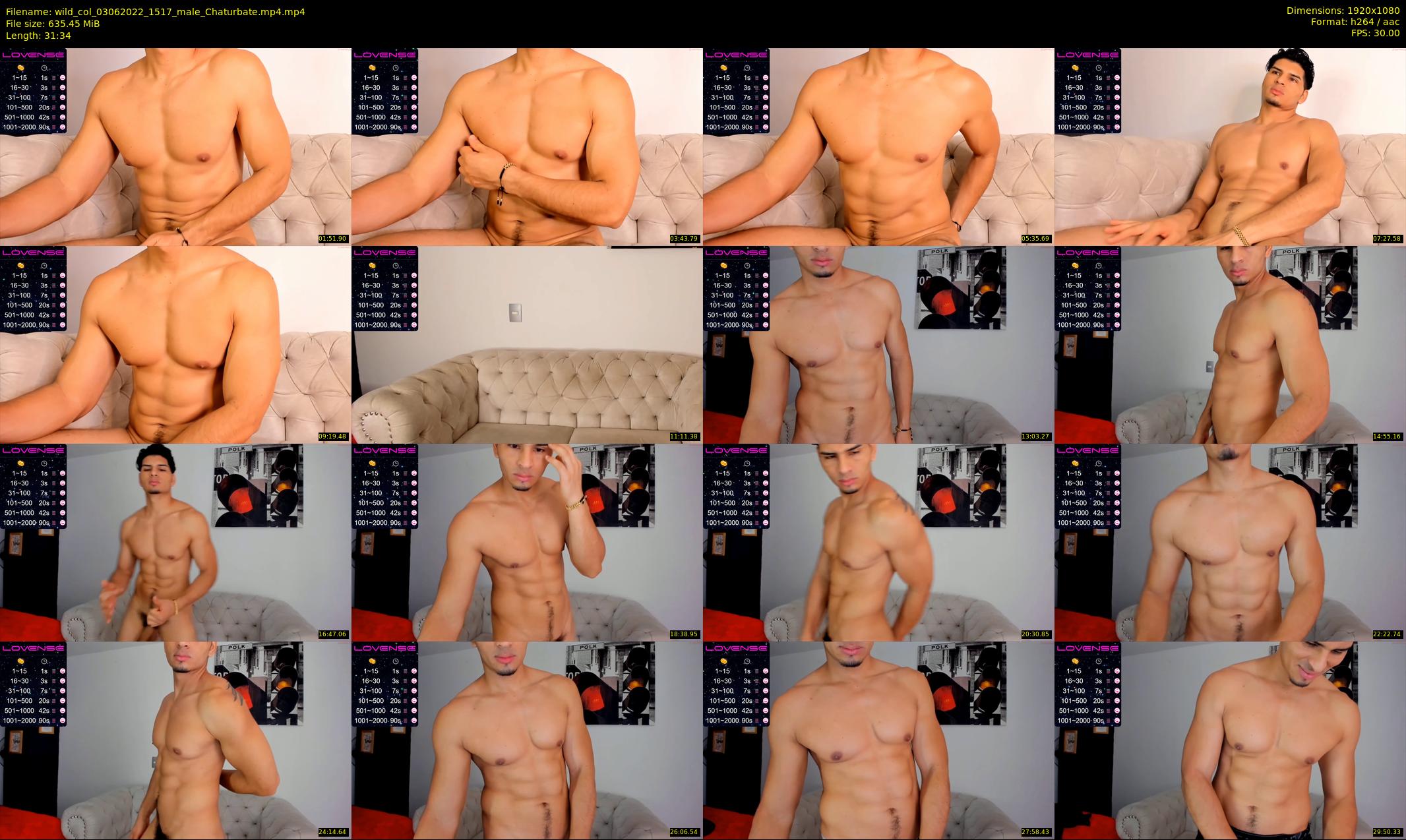 wild_col — 32 minute Chaturbate male cam show recording, 1080p, Jun 3, 2022