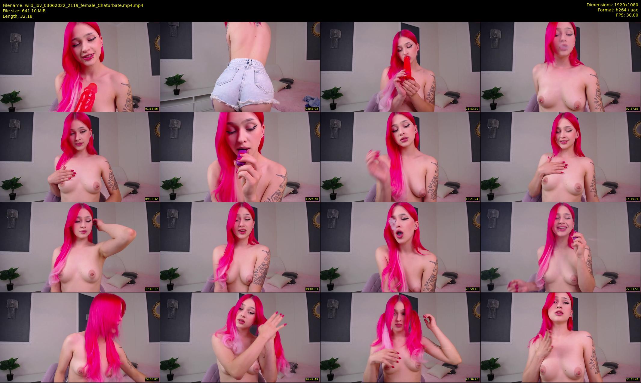 wild_lov — 33 minute Chaturbate female cam show recording, 1080p, Jun 3, 2022