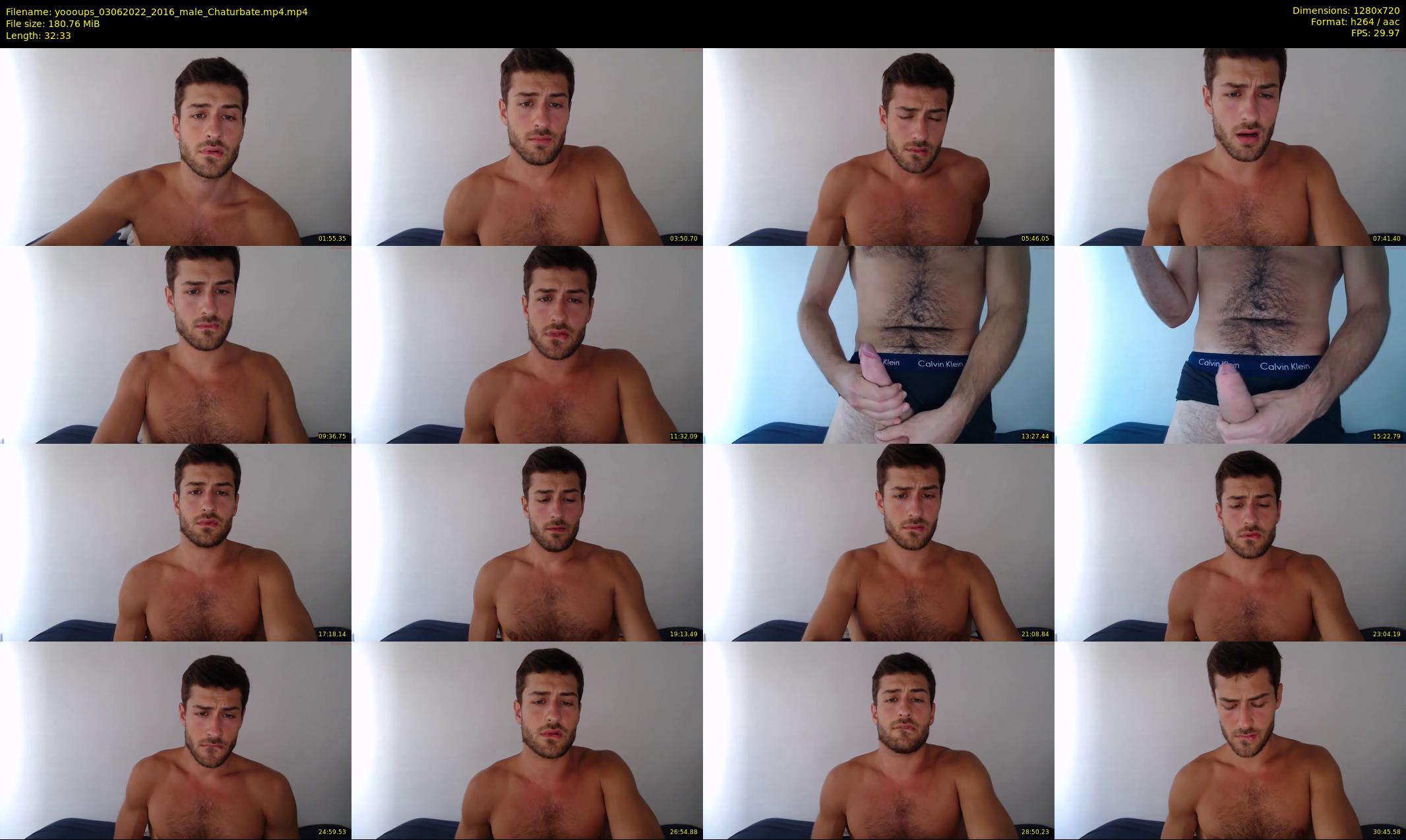 yoooups — 33 minute Chaturbate male cam show recording, 720p, Jun 3, 2022
