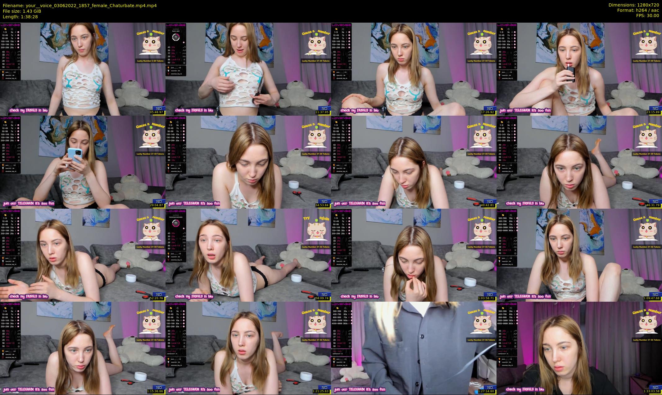 your__voice — 99 minute Chaturbate female cam show recording, 720p, Jun 3, 2022