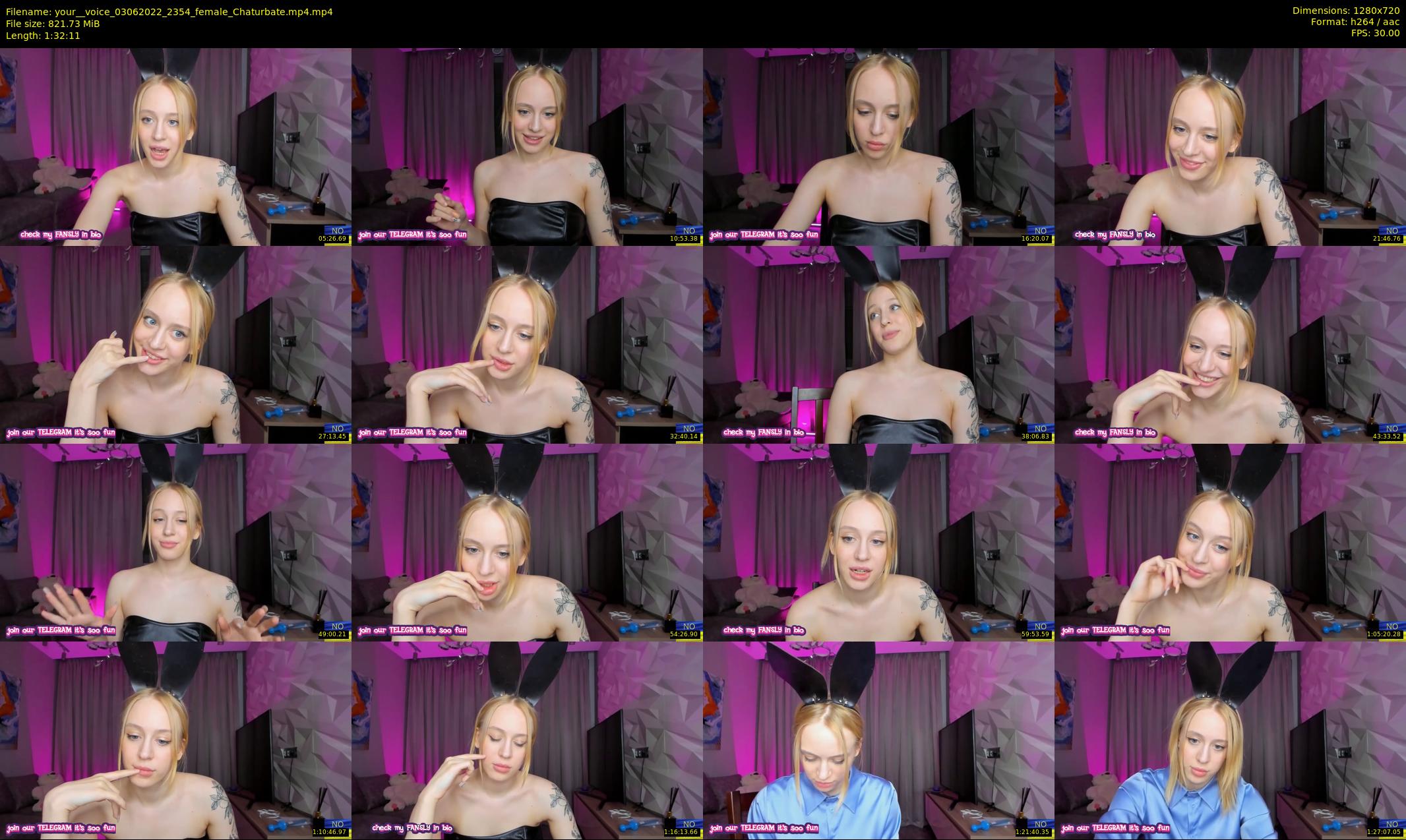 your__voice — 93 minute Chaturbate female cam show recording, 720p, Jun 3, 2022