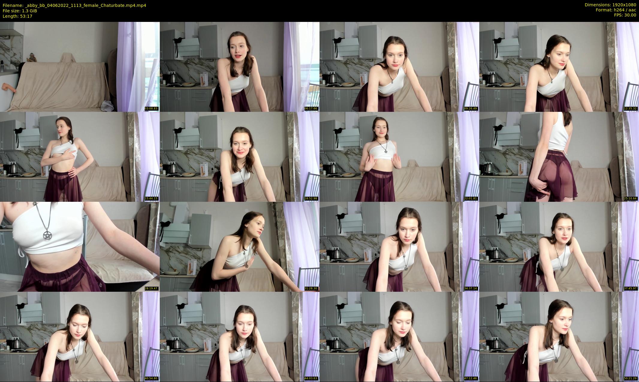 _abby_bb — 54 minute Chaturbate female cam show recording, 1080p, Jun 4, 2022