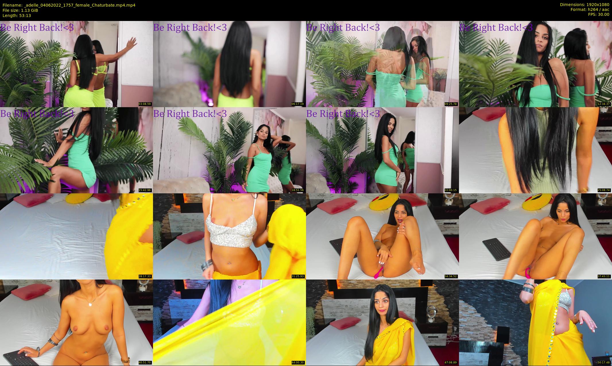 _adelle — 54 minute Chaturbate female cam show recording, 1080p, Jun 4, 2022