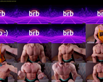 adam_muscle_ — 29 minute Chaturbate male cam show recording, 1080p, Jun 4, 2022