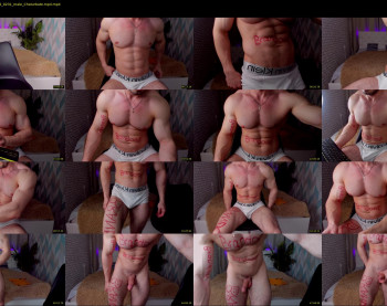 adam_muscle_ — 54 minute Chaturbate male cam show recording, 1080p, Jun 5, 2022