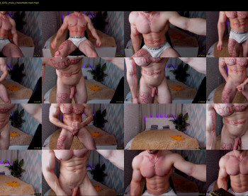 adam_muscle_ — 43 minute Chaturbate male cam show recording, 1080p, Jun 5, 2022