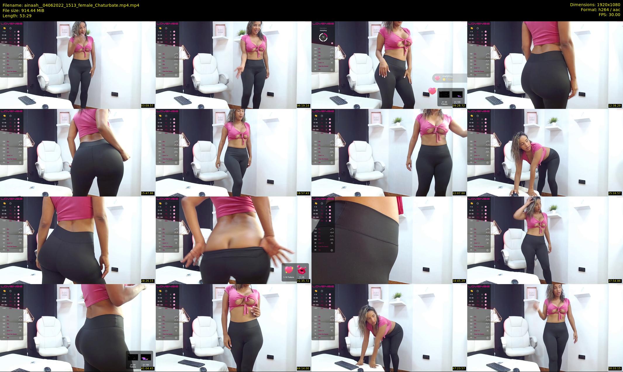 ainaah_ — 54 minute Chaturbate female cam show recording, 1080p, Jun 4, 2022