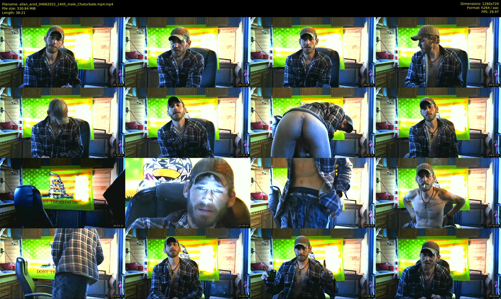 allan_arod — 39 minute Chaturbate male cam show recording, 720p, Jun 4, 2022