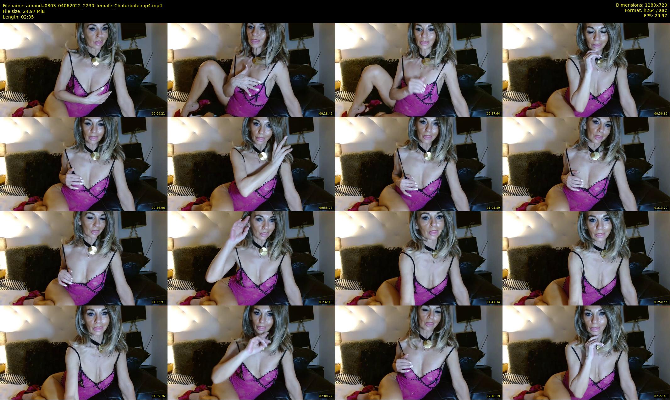 amanda0803 — 3 minute Chaturbate female cam show recording, 720p, Jun 4, 2022