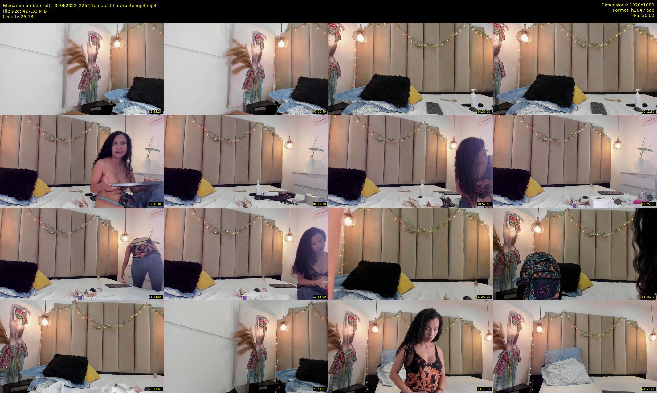 ambercroft_ — 27 minute Chaturbate female cam show recording, 1080p, Jun 4, 2022