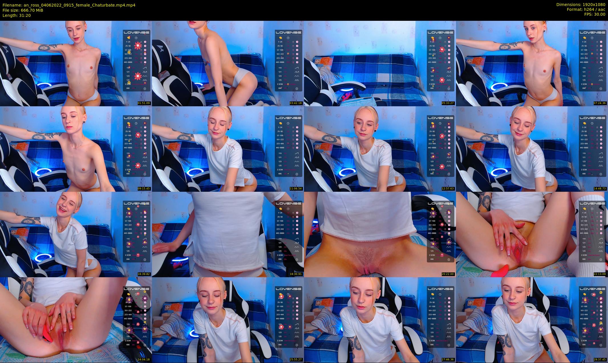 an_ross — 32 minute Chaturbate female cam show recording, 1080p, Jun 4, 2022