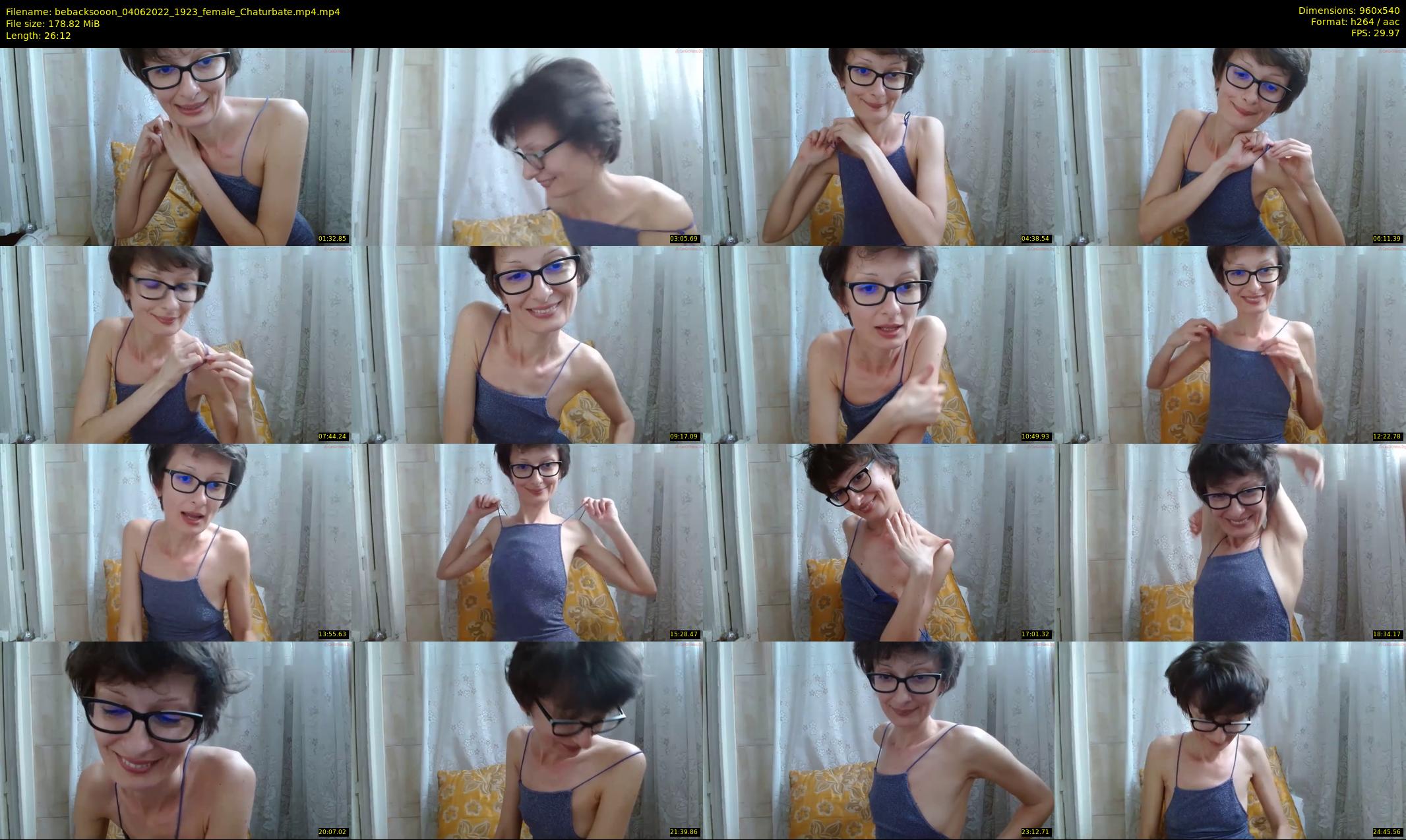 bebacksooon — 27 minute Chaturbate female cam show recording, 480p, Jun 4, 2022