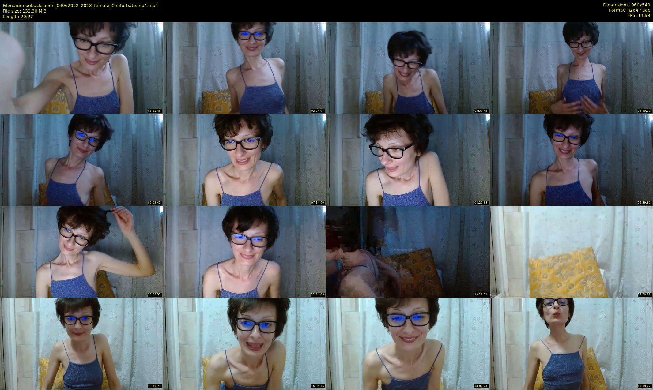 bebacksooon — 21 minute Chaturbate female cam show recording, 480p, Jun 4, 2022