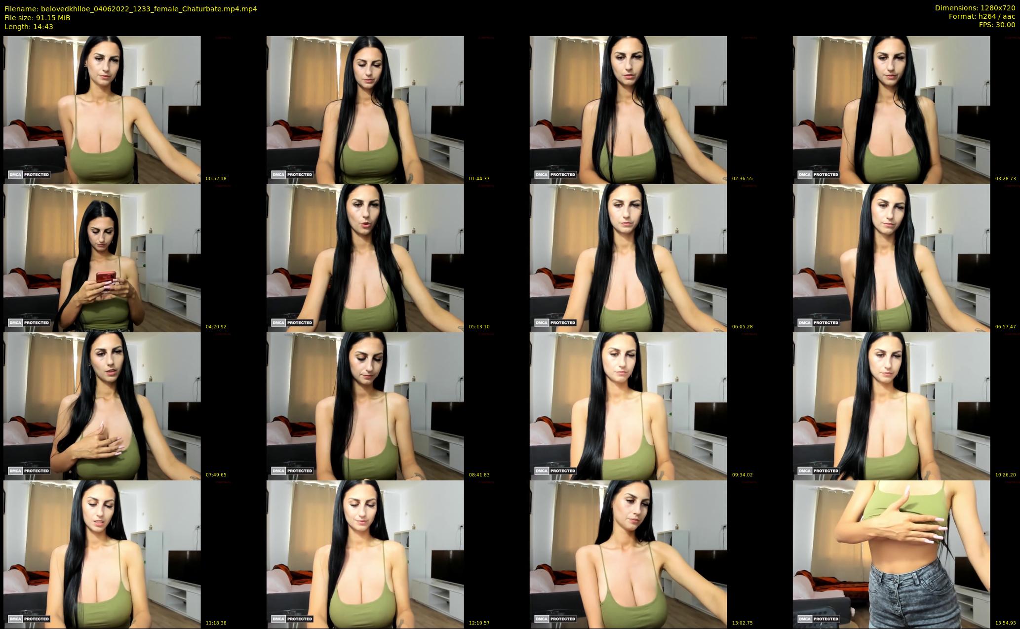 belovedkhlloe — 15 minute Chaturbate female cam show recording, 720p, Jun 4, 2022