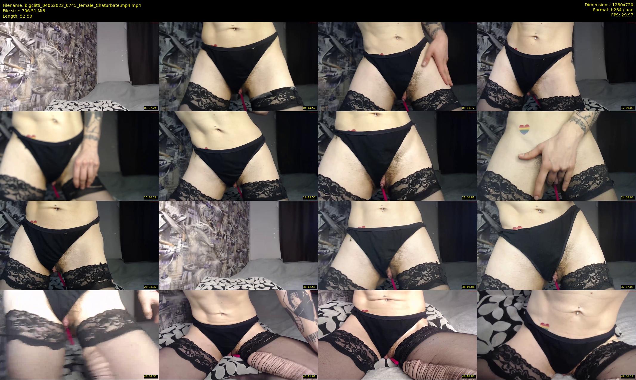 bigclitti — 53 minute Chaturbate female cam show recording, 720p, Jun 4, 2022