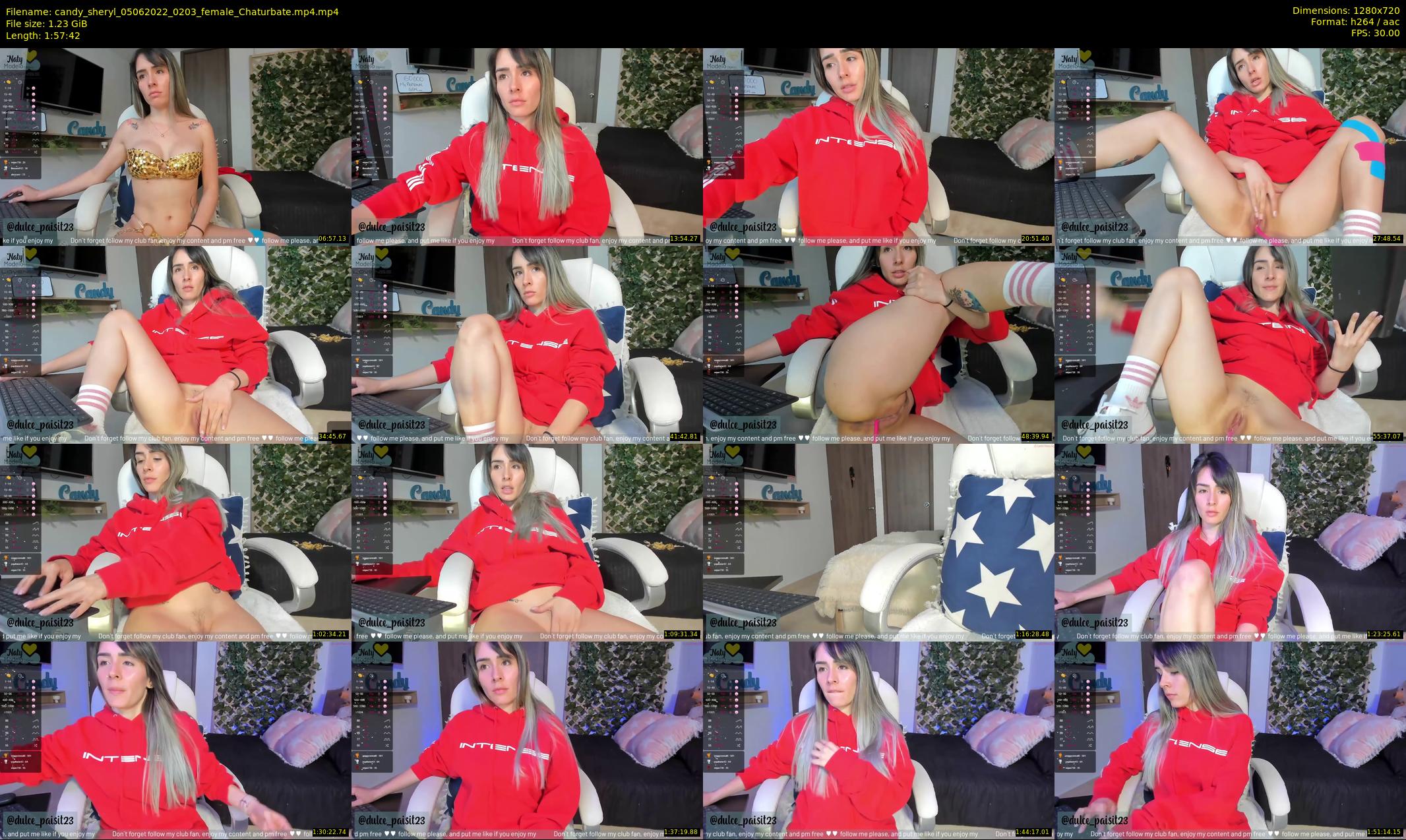 candy_sheryl — 118 minute Chaturbate female cam show recording, 720p, Jun 5, 2022