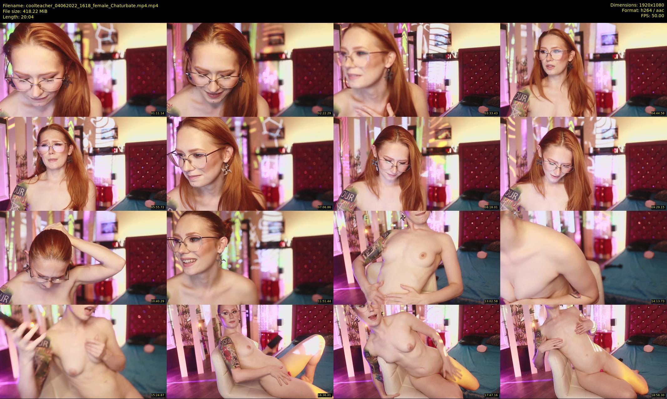 coolteacher — 21 minute Chaturbate female cam show recording, 1080p, Jun 4, 2022