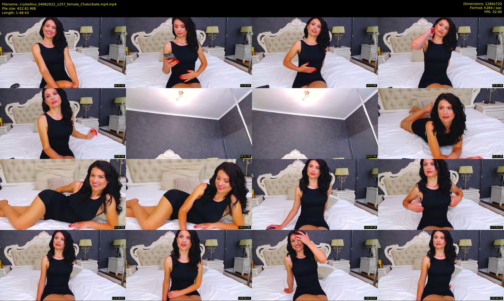 crystallluv — 109 minute Chaturbate female cam show recording, 720p, Jun 4, 2022