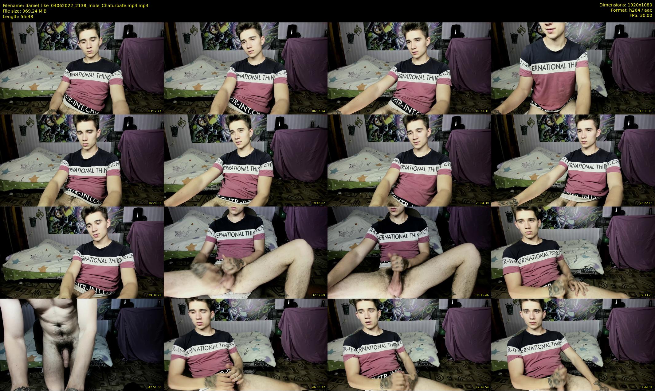daniel_like — 56 minute Chaturbate male cam show recording, 1080p, Jun 4, 2022