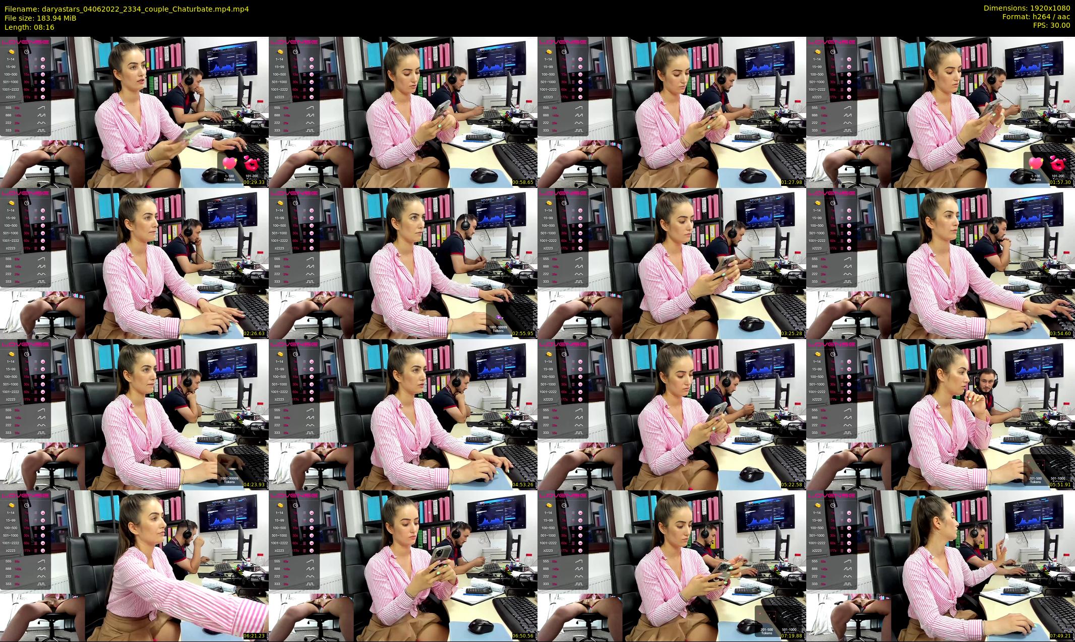 daryastars — 9 minute Chaturbate couple cam show recording, 1080p, Jun 4, 2022