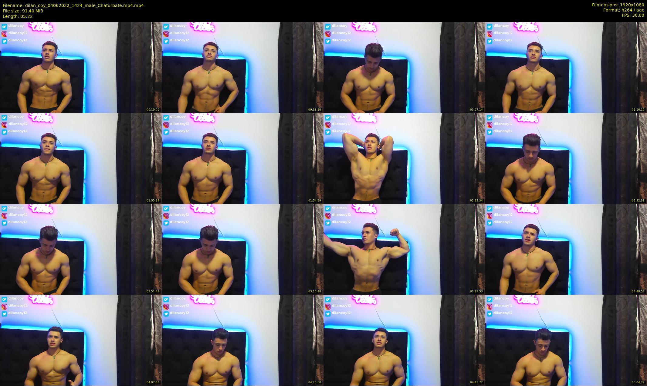 dilan_coy — 6 minute Chaturbate male cam show recording, 1080p, Jun 4, 2022