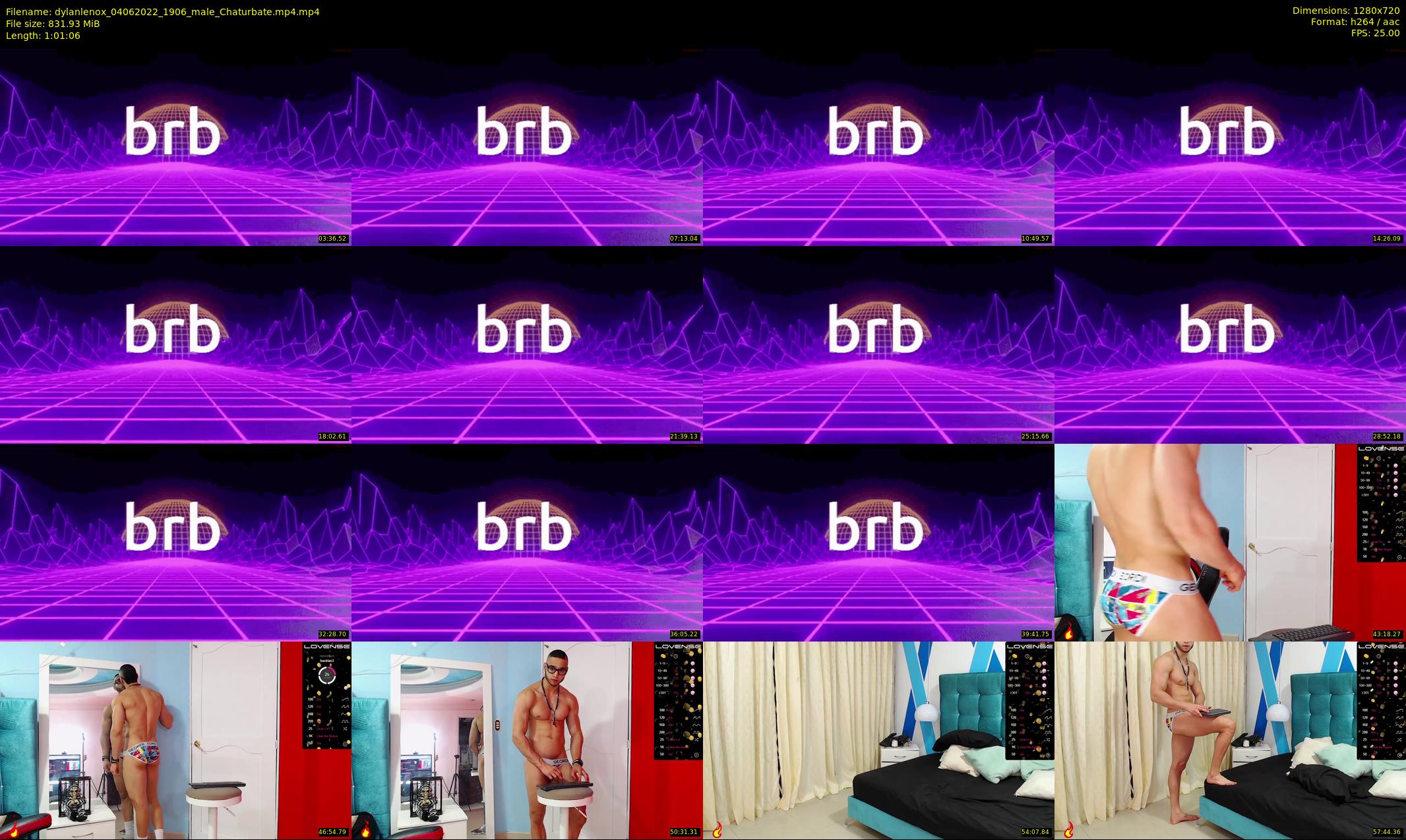 dylanlenox — 62 minute Chaturbate male cam show recording, 720p, Jun 4, 2022