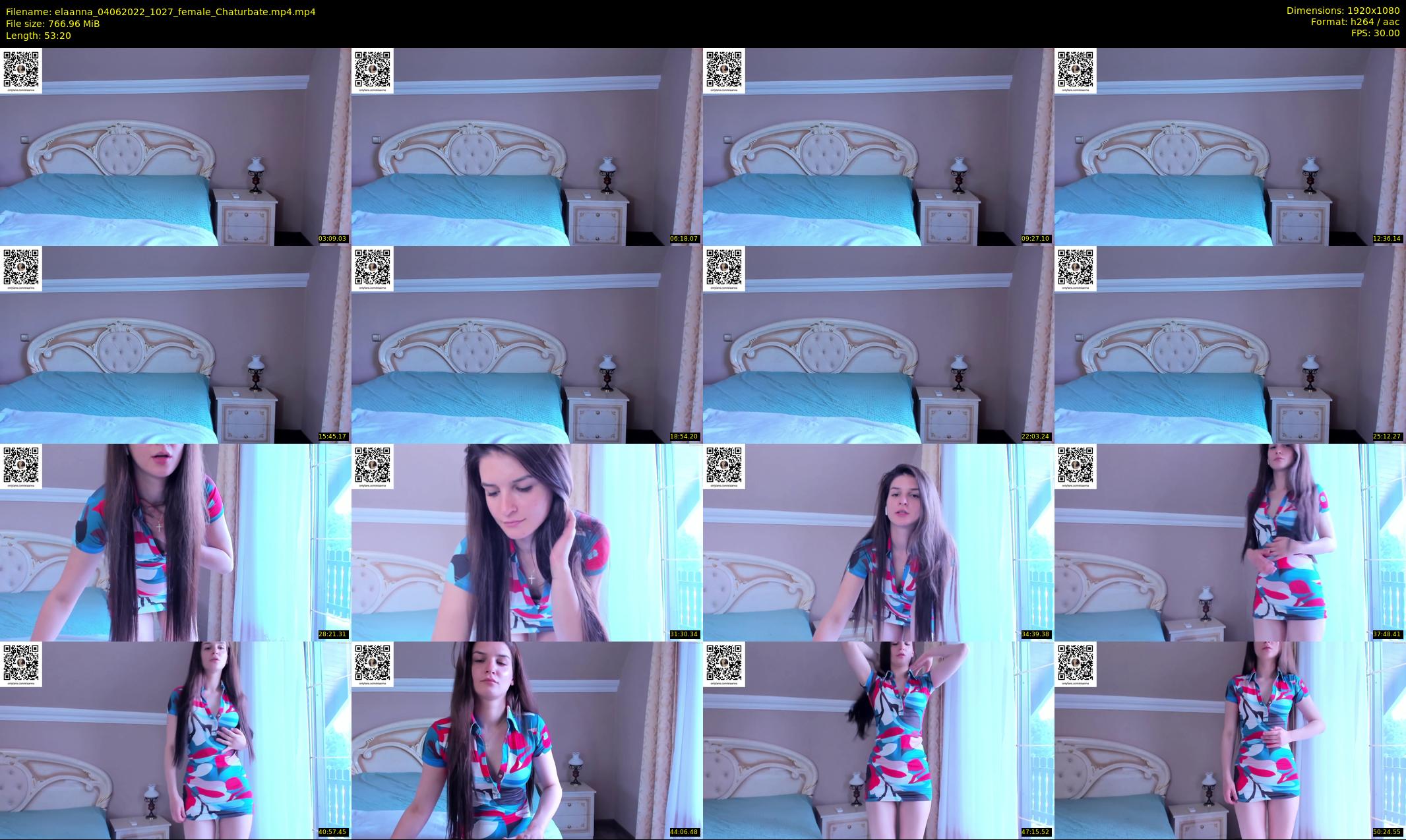 elaanna — 54 minute Chaturbate female cam show recording, 1080p, Jun 4, 2022