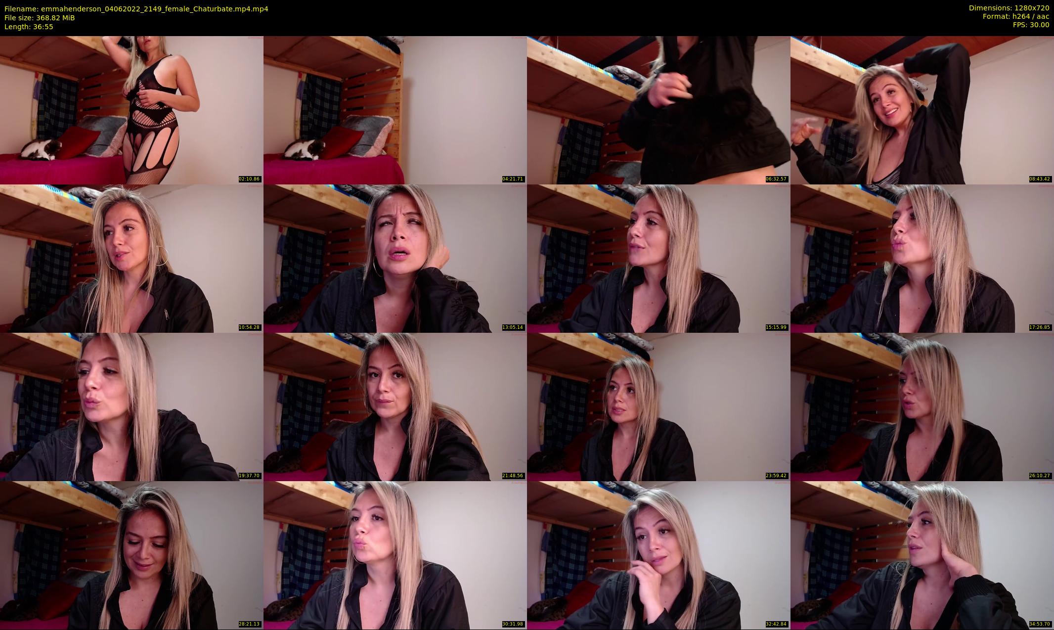emmahenderson — 37 minute Chaturbate female cam show recording, 720p, Jun 4, 2022