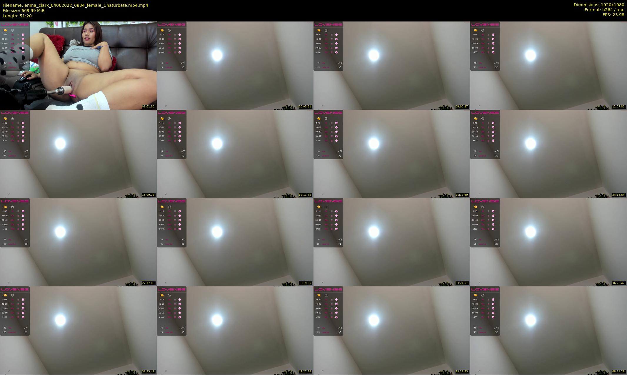 enma_clark — 52 minute Chaturbate female cam show recording, 1080p, Jun 4, 2022