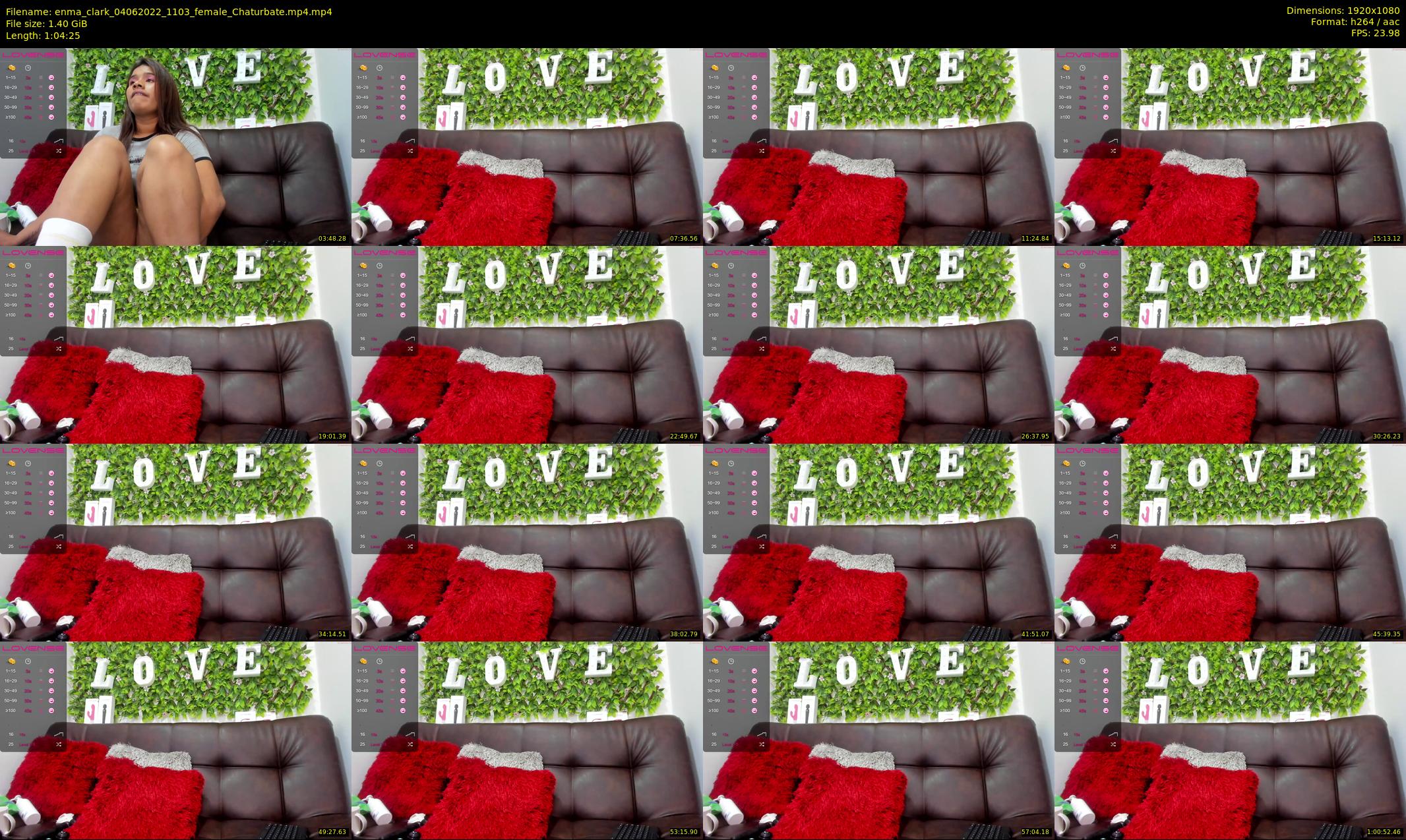 enma_clark — 65 minute Chaturbate female cam show recording, 1080p, Jun 4, 2022
